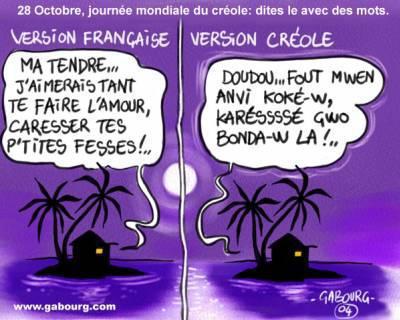 francais VS créol